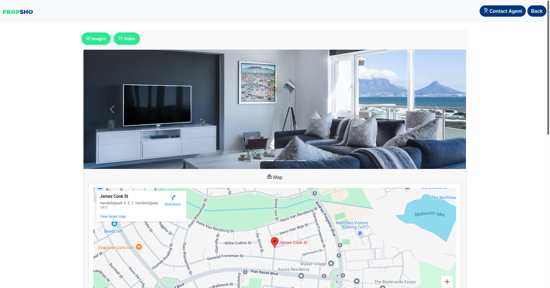 Property View Page